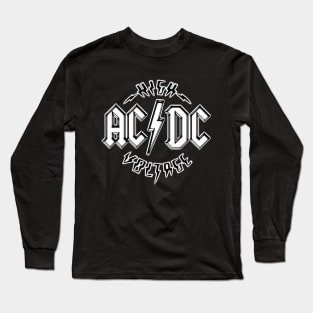 Vintage ACDC High Voltage Neon Style Long Sleeve T-Shirt